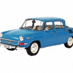 Macheta auto Skoda 1000 MB blue 1965, 1:18 MCG