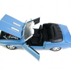 Macheta auto Chevrolet Camaro SS 396 albastru 1968, 1:24 Maisto