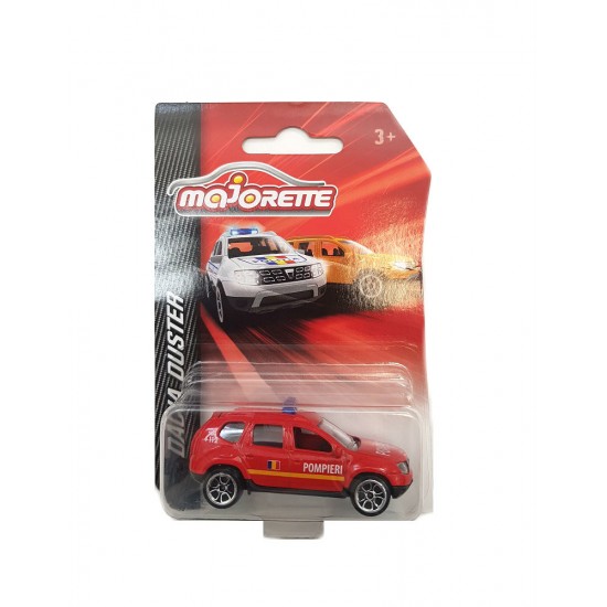 Majorette Macheta Dacia Duster Pompieri 2015 , 1:64 Majorette