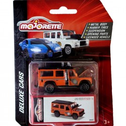 Majorette macheta Land Rover Defender 110 portocaliu, 1:64