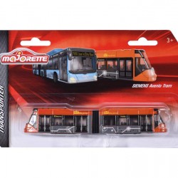 Majorette macheta Tramvai Siemens portocaliu, aprox 1:100