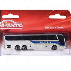 Majorette macheta Autobuz MAN Lion Police, aprox 1:87
