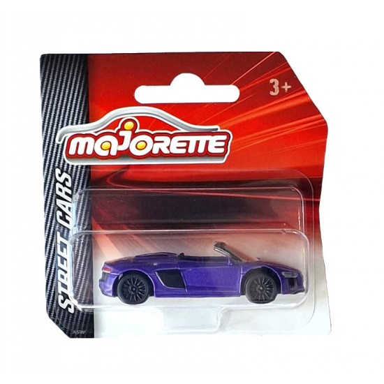 Majorette macheta Audi R8 Mk2 Spyder, aprox 1:64