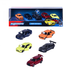 Macheta auto Giftpack 5x BMW 1:64, Majorette