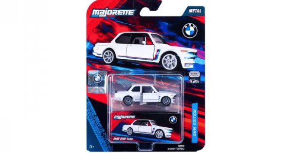 Macheta auto BMW 2002 Turbo, 1:64, Majorette