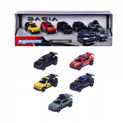 Macheta auto Giftpack 5x Dacia Duster 3, 1:64, Majorette