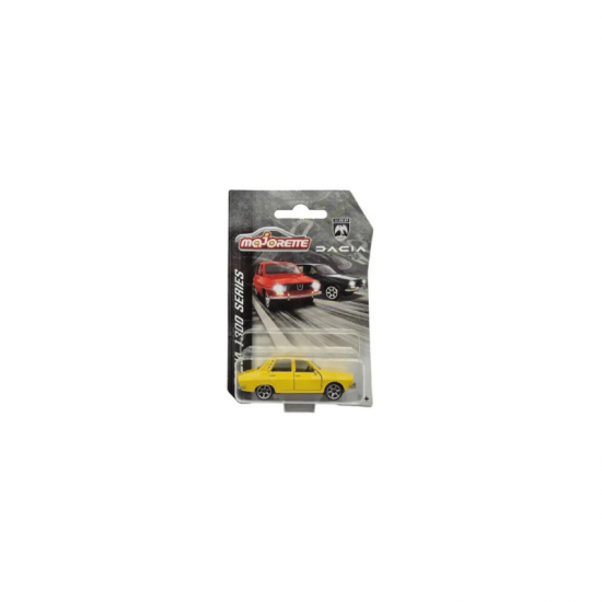Macheta auto Dacia 1300 galben, 1:64, Majorette