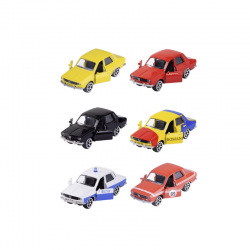 Macheta auto Set 6x Dacia 1300, 1:64, Majorette