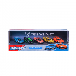 Macheta auto Giftpack 5x Rimac Nevera, 1:64, Majorette