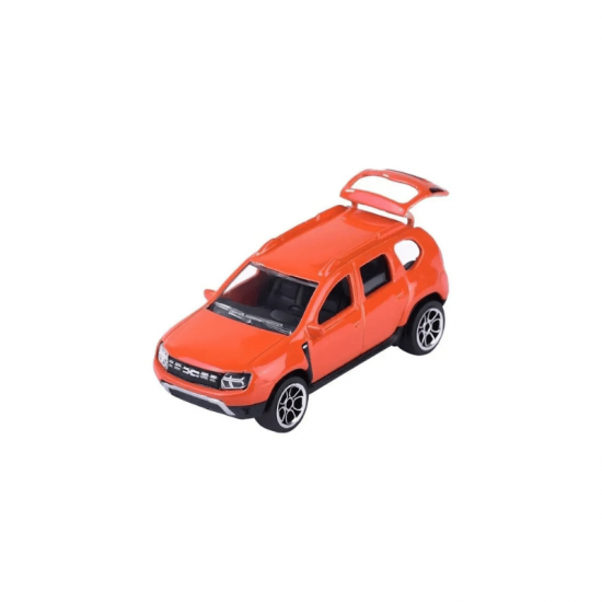 Macheta auto Dacia Duster portocaliu, 1:64, Majorette
