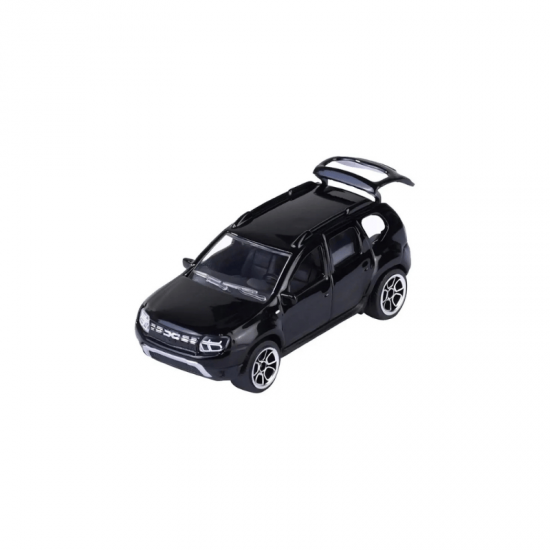 Macheta auto Dacia Duster negru, 1:64, Majorette