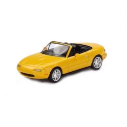 Macheta auto Eunos Roadster, sunburst yellow 2021 MGT393, 1:64 Mini GT