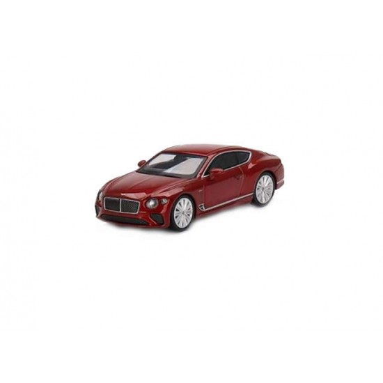 Macheta auto Bentley Continental GT Speed candy red MGT420, 1:64 Mini GT