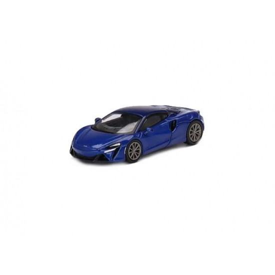 Macheta auto McLaren Artura Volcano blue MGT430, 1:64 Mini GT