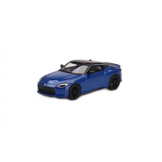 Macheta auto Nissan Z Performance seiran blue 2023 MGT452, 1:64 Mini GT