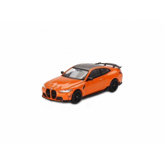 Macheta auto BMW M4 M-Performance (G82) fire orange MGT526, 1:64 Mini GT