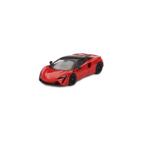 Macheta auto McLaren Artura vermillion red MGT532, 1:64 Mini GT