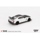 Macheta auto Nissan GTR (35) Nismo Brilliant White Pearl 2024 1:64 Mini GT MGT1045