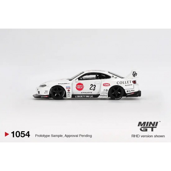 Macheta auto Nissan Silvia S15 Lb-Super Silhouette Athlete, 2024, 1:64, MGT01054-R, Mini GT
