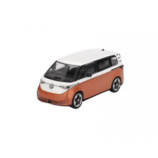 Macheta auto Volkswagen Id.Buzz Caravelle, Candy White / Energetic Orange, 2024, 1:64, MGT01061-L, Mini GT
