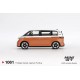 Macheta auto Volkswagen Id.Buzz Caravelle, Candy White / Energetic Orange, 2024, 1:64, MGT01061-L, Mini GT