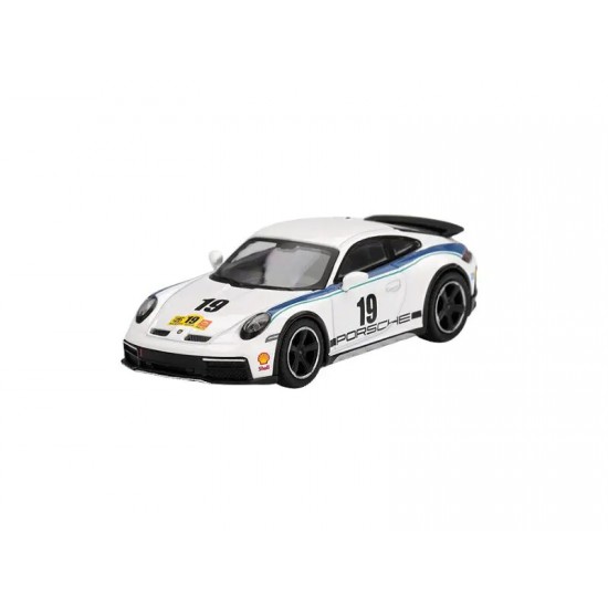 Macheta auto Porsche 911 (992) Dakar Rallye Design Package 74, 2024, 1:64, MGT01009-L, Mini GT