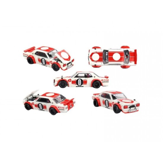 Macheta auto Nissan Skyline Gt-R (Kpgc10) Kaido Works V2, 1969, 1:64, KHMG211, Mini GT