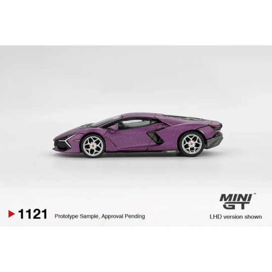 Macheta auto Lamborghini Revuelto, Viola 30th Matte, 2024, MGT01121-L, 1:64, Mini GT