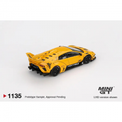 Macheta auto Lamborghini Murcielago Lb Silhouette Works GT Evo, Yellow, 2025, MGT01135-L, 1:64, Mini GT