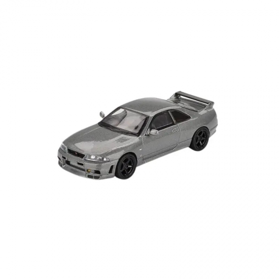 Macheta auto Nissan GTR (R33) Nismo BCNR33 CRS, Dark Metal Grey, 1993, MGT01128-R, 1:64, Mini GT