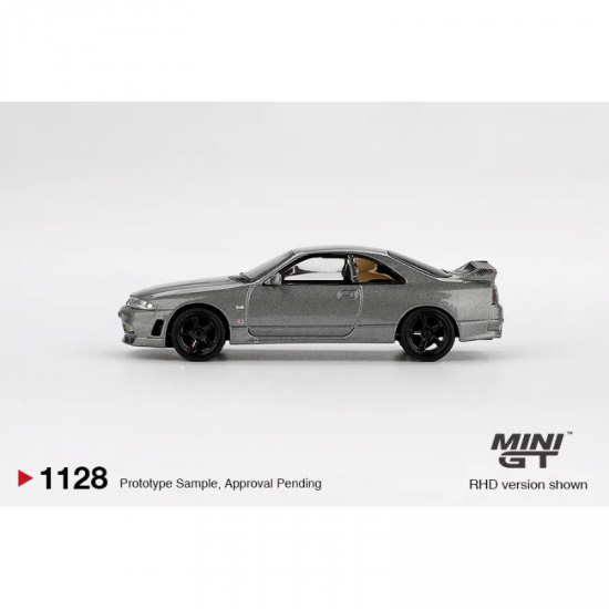 Macheta auto Nissan GTR (R33) Nismo BCNR33 CRS, Dark Metal Grey, 1993, MGT01128-R, 1:64, Mini GT