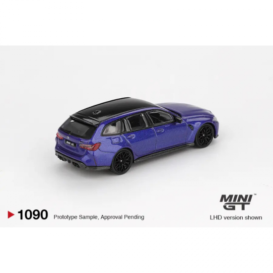 Macheta auto BMW M3 Touring Compétition, Portimao Blue Metallic, 2023, MGT01090-L, 1:64, Mini GT
