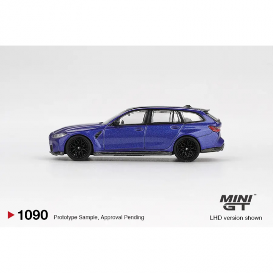 Macheta auto BMW M3 Touring Compétition, Portimao Blue Metallic, 2023, MGT01090-L, 1:64, Mini GT