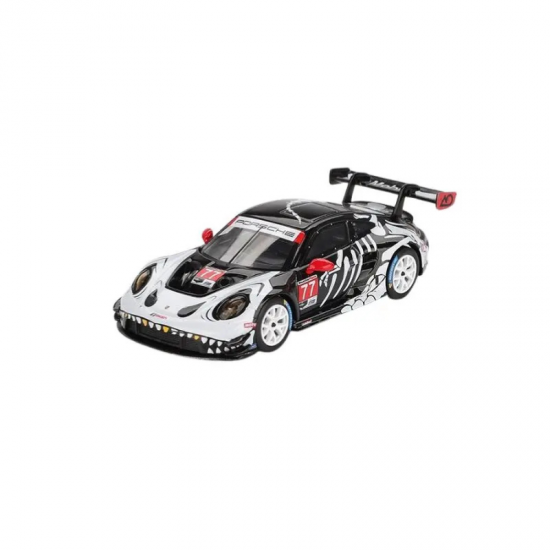 Macheta auto Porsche 911 (992) Gt3 R #77 Gtd Pro Ao Racing Petit Le Mans 2025, MGT01143-L, 1:64, Mini GT