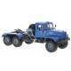 Macheta camion KrAZ 255V1 albastru, 1:43 Special Co