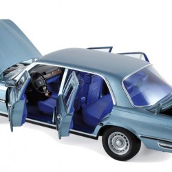 Macheta auto Mercedes-Benz 450 SEL 6.9 1976 albastru metalizat, 1:18 Norev