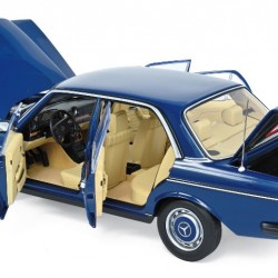 Macheta auto MERCEDES-Benz 230 W123 Cobra albastru (1982), 1:18 Norev