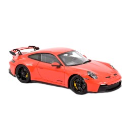 Macheta auto Porsche 911 GT3 2021 Orange, 1:18 Norev