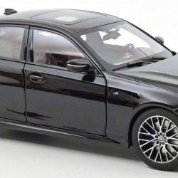 Macheta auto BMW 330i 2019 negru, 1:18 Norev