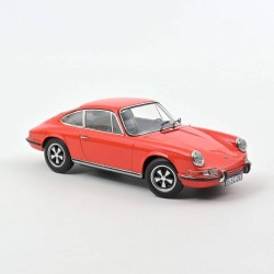 Macheta auto Porsche 911E 1970 portocaliu, 1:18 Norev