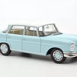 Macheta auto Mercedes-Benz 220 S albastru 1965, 1:18 Norev