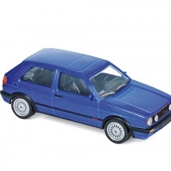 Macheta auto Volkswagen Golf 2 GTI G60 1990 blue, 1:43 Norev