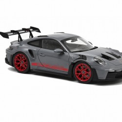 Macheta auto Porsche 911 GT3 RS rosu/gri 2022, 1:18 Norev