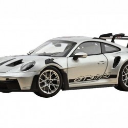 Macheta auto Porsche 911 GT3 RS 2022 GT argintiu, 1:18 Norev