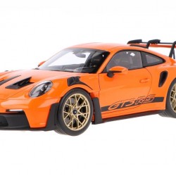 Macheta auto Porsche 911 GT3 RS 2022 Gulf orange, 1:18 Norev
