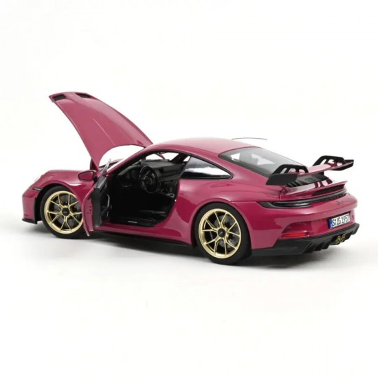 Macheta auto Porsche 911 GT3, 2021, Ruby Star Neo, 1:18, Norev