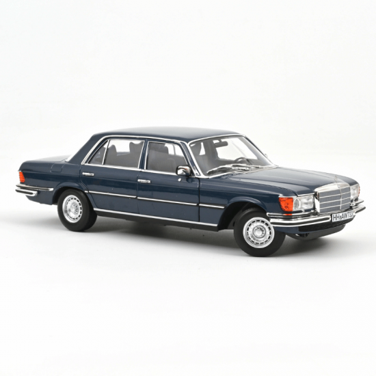Macheta auto Mercedes-Benz 350 SEL (W116), Hansa Blue, 1979, 1:18, Norev