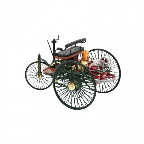 Macheta auto Benz Patent Motorwagen, Verde, 1886, 1:18, Norev