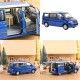 Macheta auto Volkswagen California, Ravenna blue metallic, 2003, 1:18, Norev