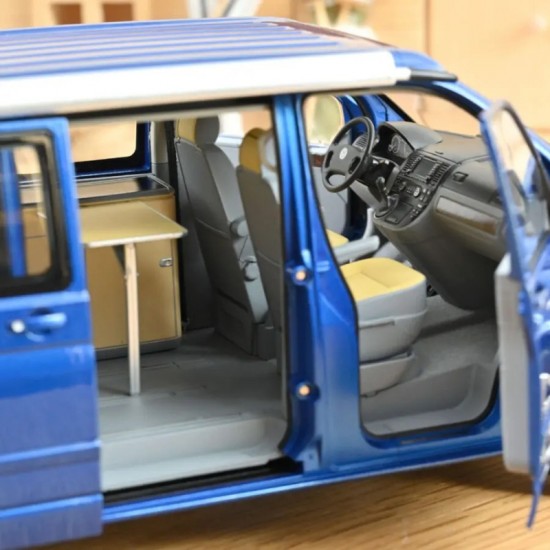 Macheta auto Volkswagen California, Ravenna blue metallic, 2003, 1:18, Norev